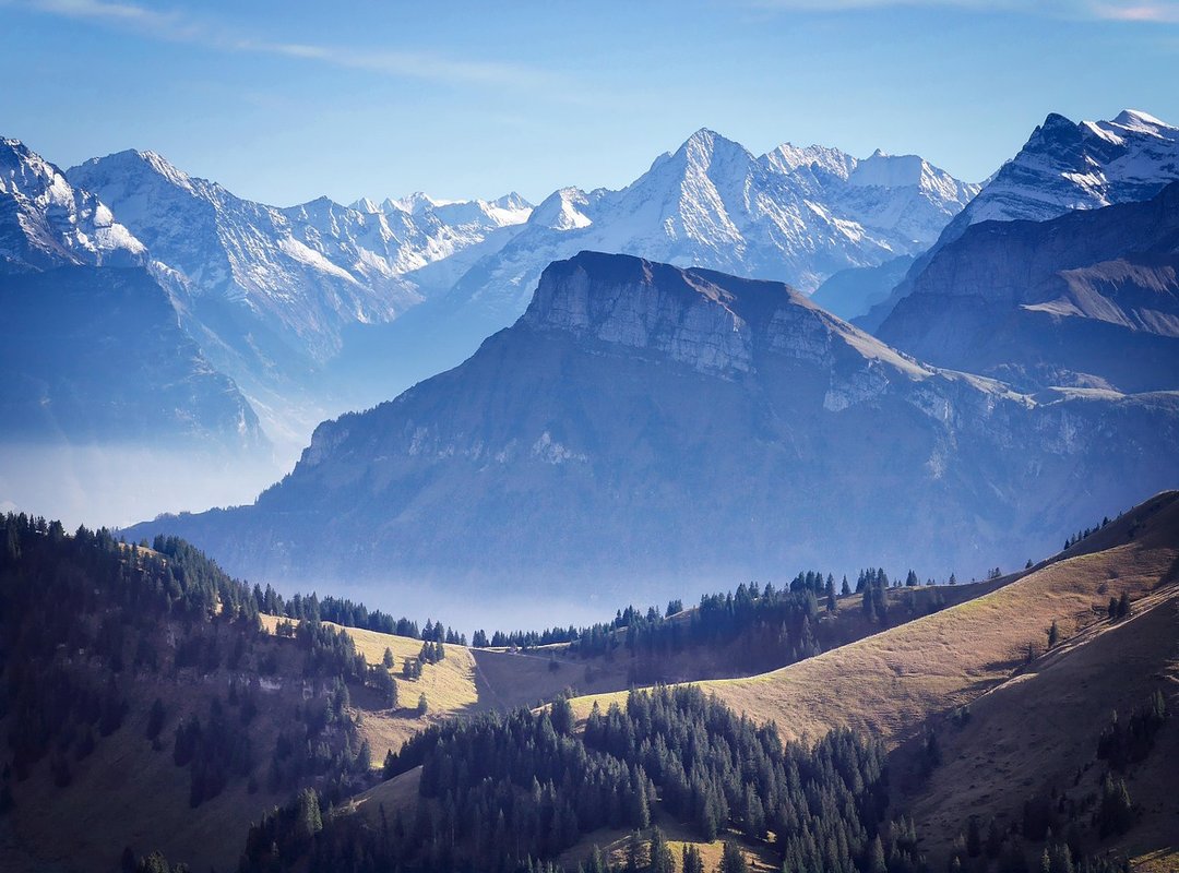 quiet Swiss Alps