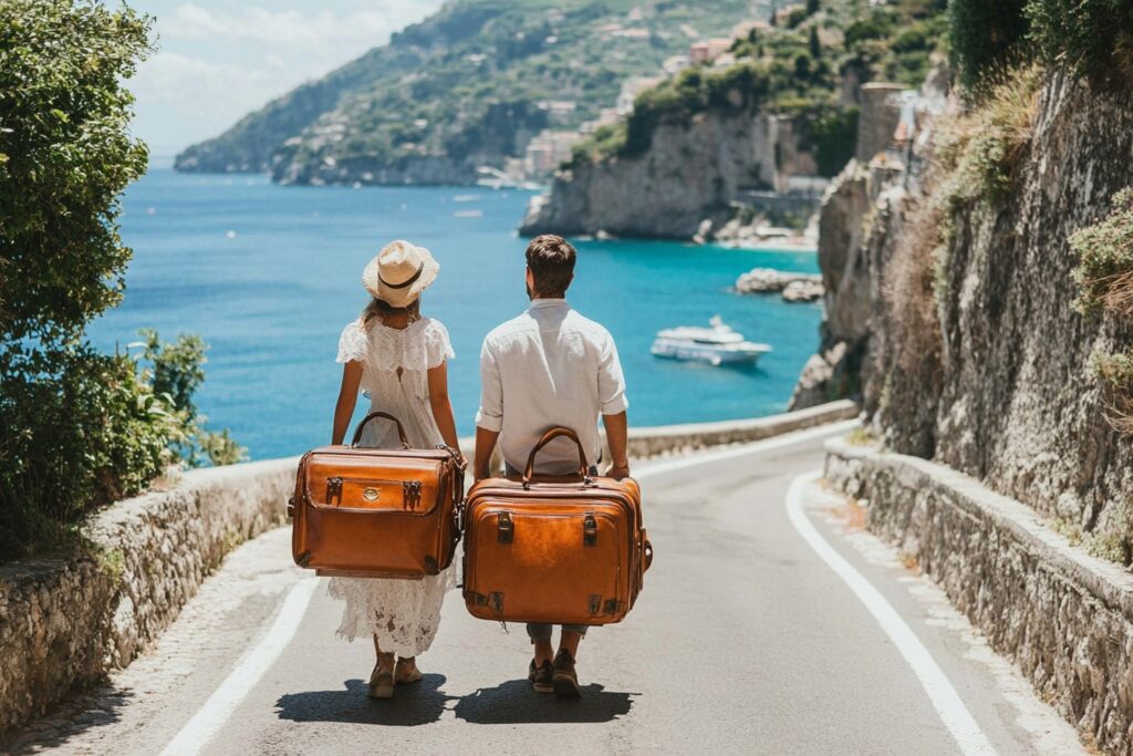 retirement-couple-traveling-sightseeing