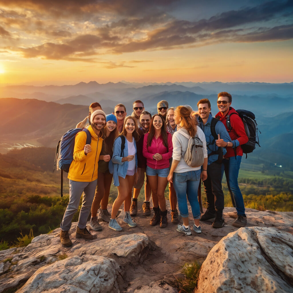 silhouette-young-woman-are-standing-top-mountain-with-raised-hands-relaxing-with-sunrise-by-nature-sunrise-life-style-group-happy-sunrise-sunset-first-morning-light