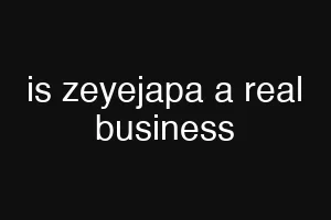 is zeyejapa a real business
